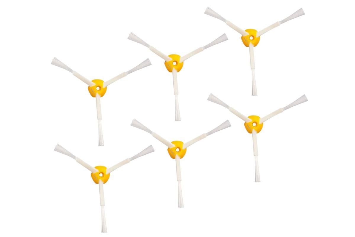6 Pcs 3-Armed Replacement Side Brushs For iRobot 500 600 700 Series 560 630 650 760 770 - Style2 V1263-JX-6691-2
