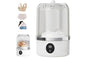 Portable Mini Washing Machine Rechargeable Small Clothes Washer for Travel Use - White V1263-JX-6694-1