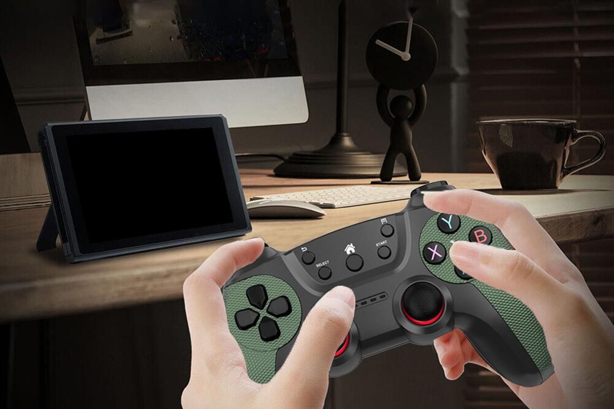 2.4G Wireless Controller for Android Mobile Phones PC PS3 -Green V1263-JX-6697-2