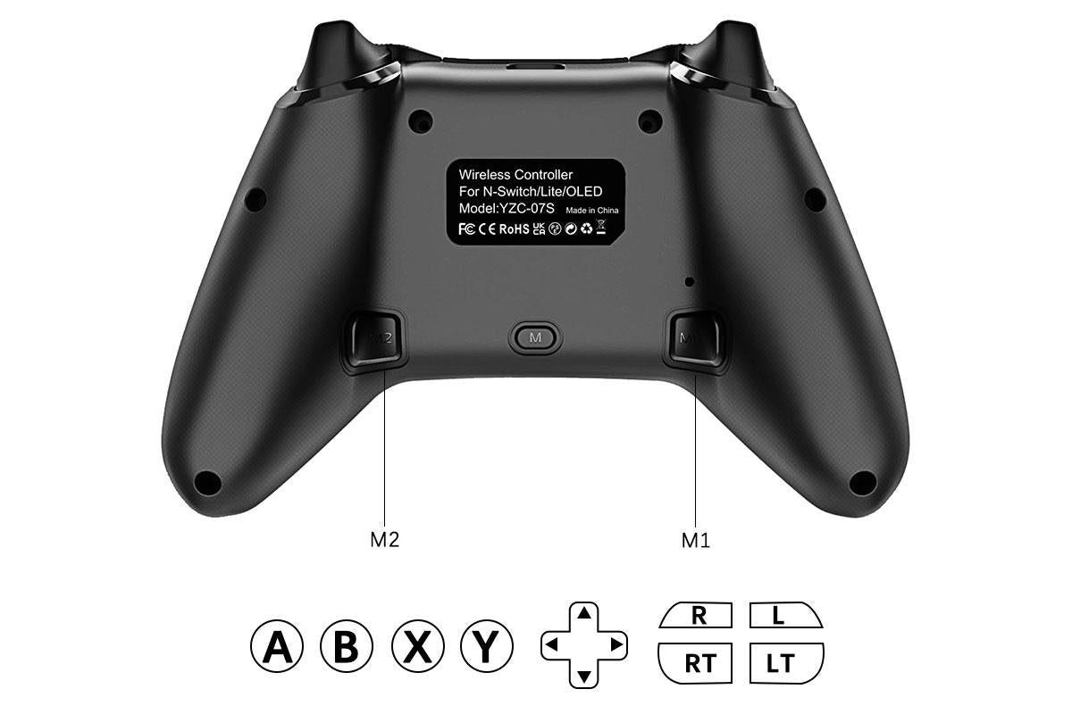 Wireless Game Controller Black Myth Wukong Inspired Bluetooth Controller USB Wired Gamepad V1263-JX-6699