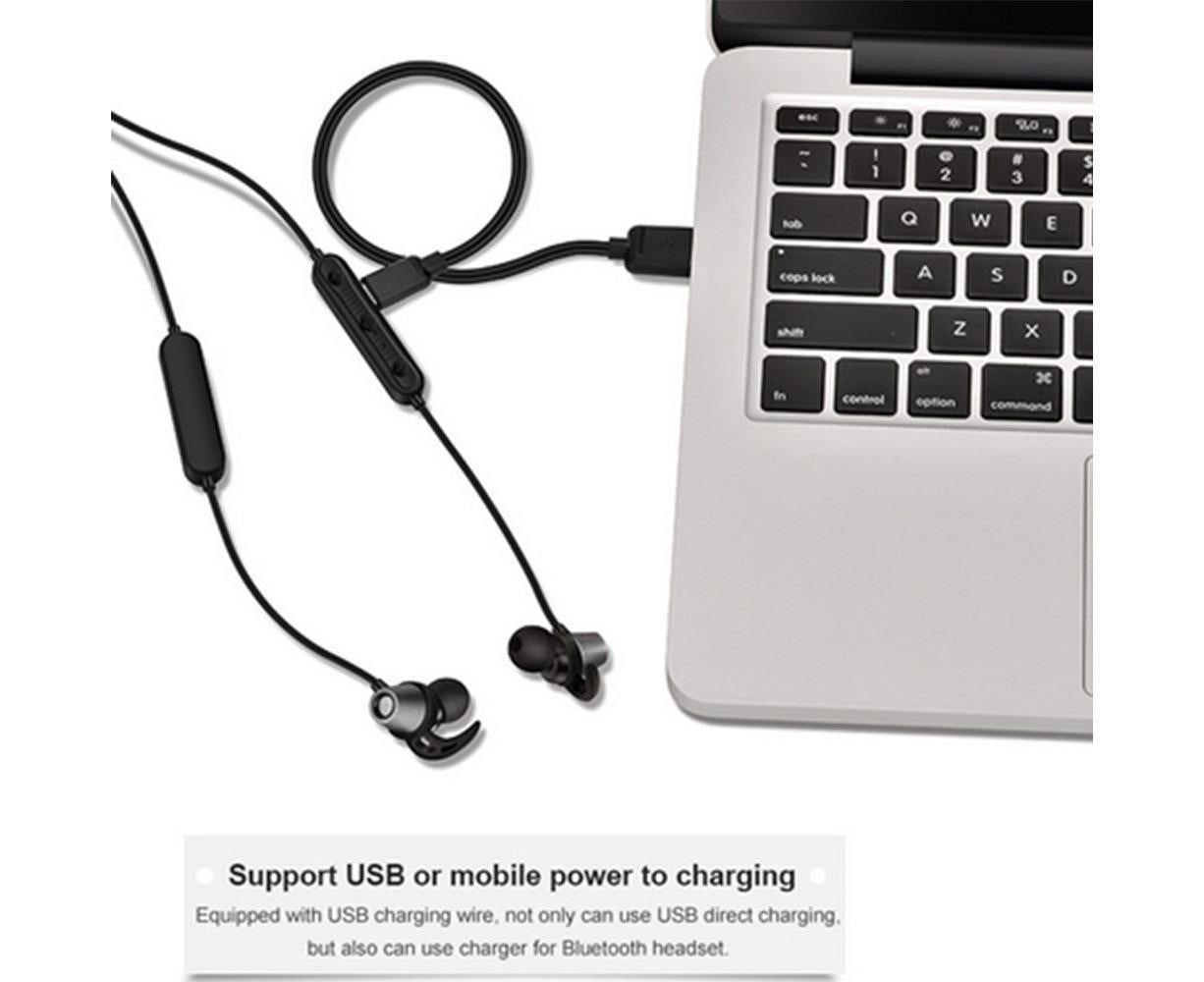 Bluetooth In-Ear Headphones - Stereo Sound - Wireless Sports Earbuds with 8-10 Hours Playtime V1263-JX-67