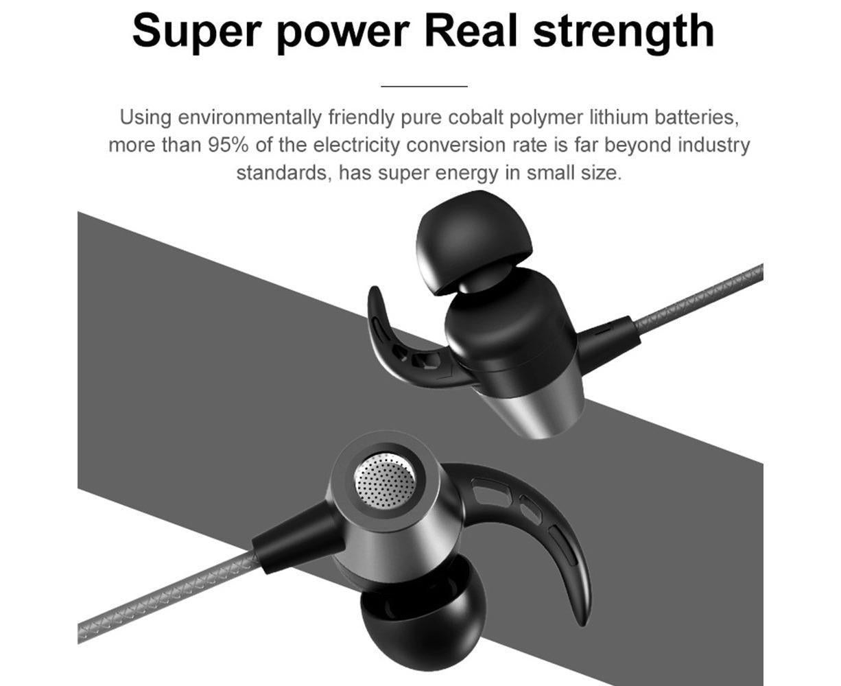 Bluetooth In-Ear Headphones - Stereo Sound - Wireless Sports Earbuds with 8-10 Hours Playtime V1263-JX-67