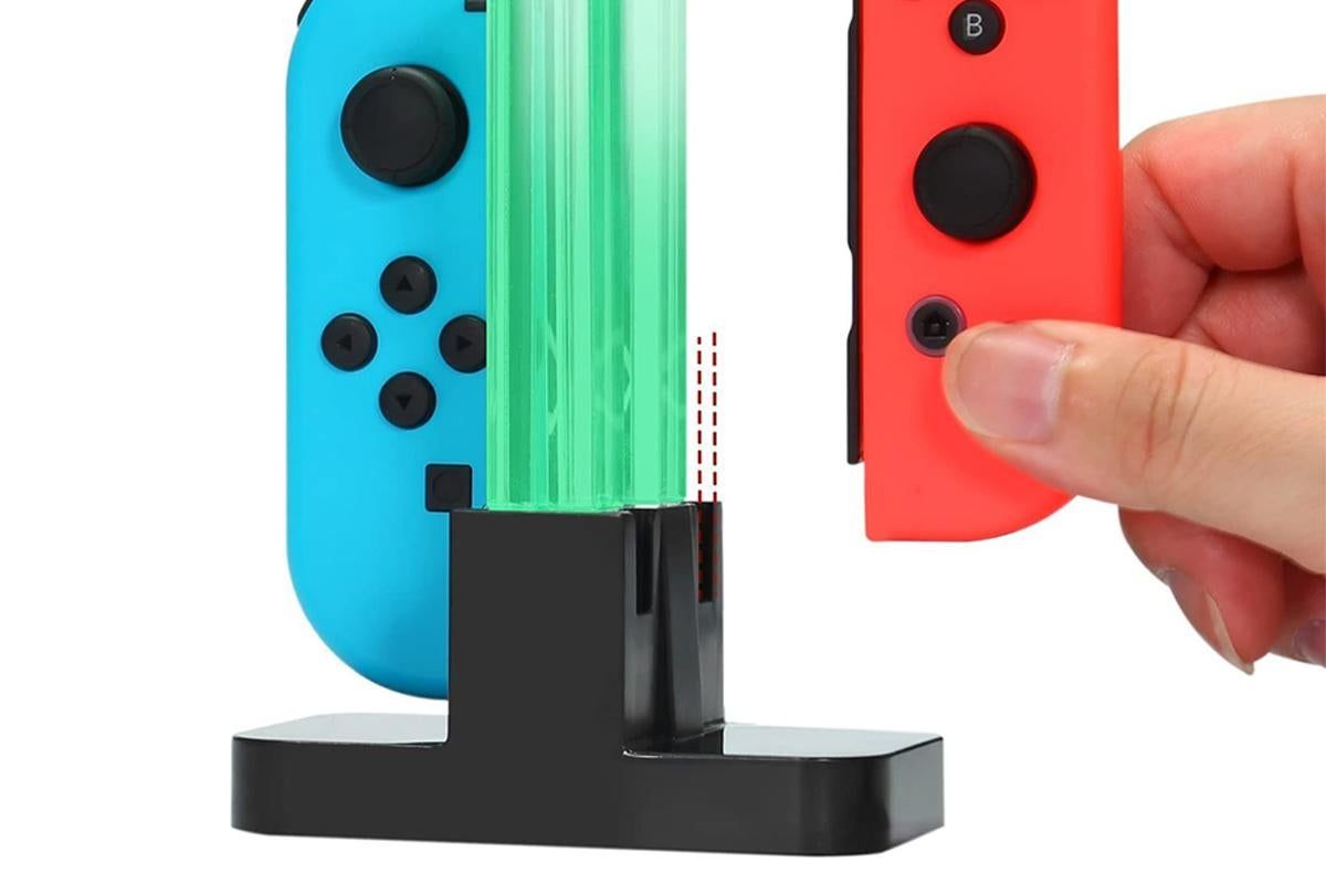 Joy-Con 4-Controller Charging Stand Dock Charger for Nintendo Switch Console V1263-JX-6701
