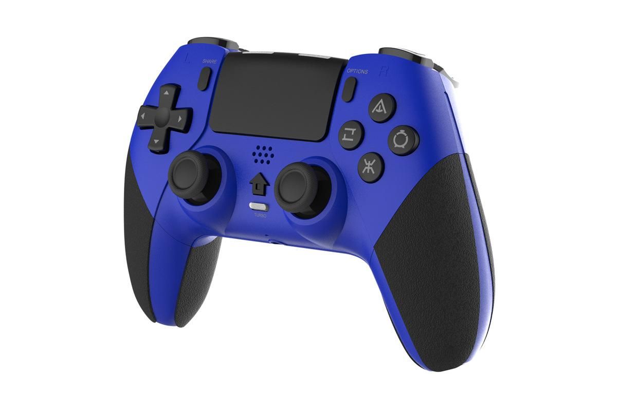 Wireless Controller for PC PS4 Controller Accessories -Blue V1263-JX-6705-3