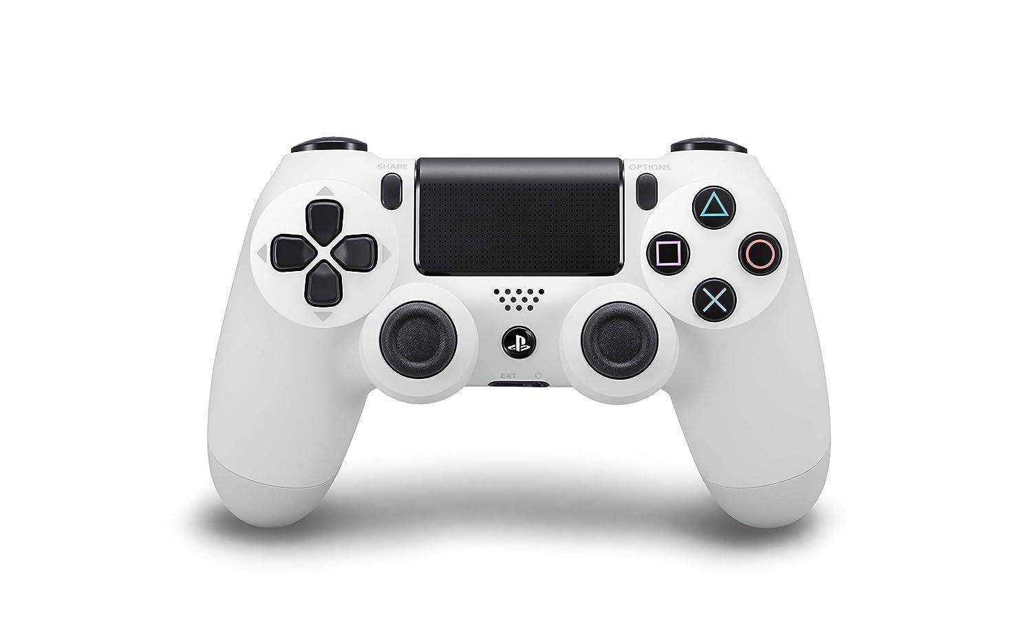 Wireless Controller for PC PS4 Controller Accessories -White V1263-JX-6705-4