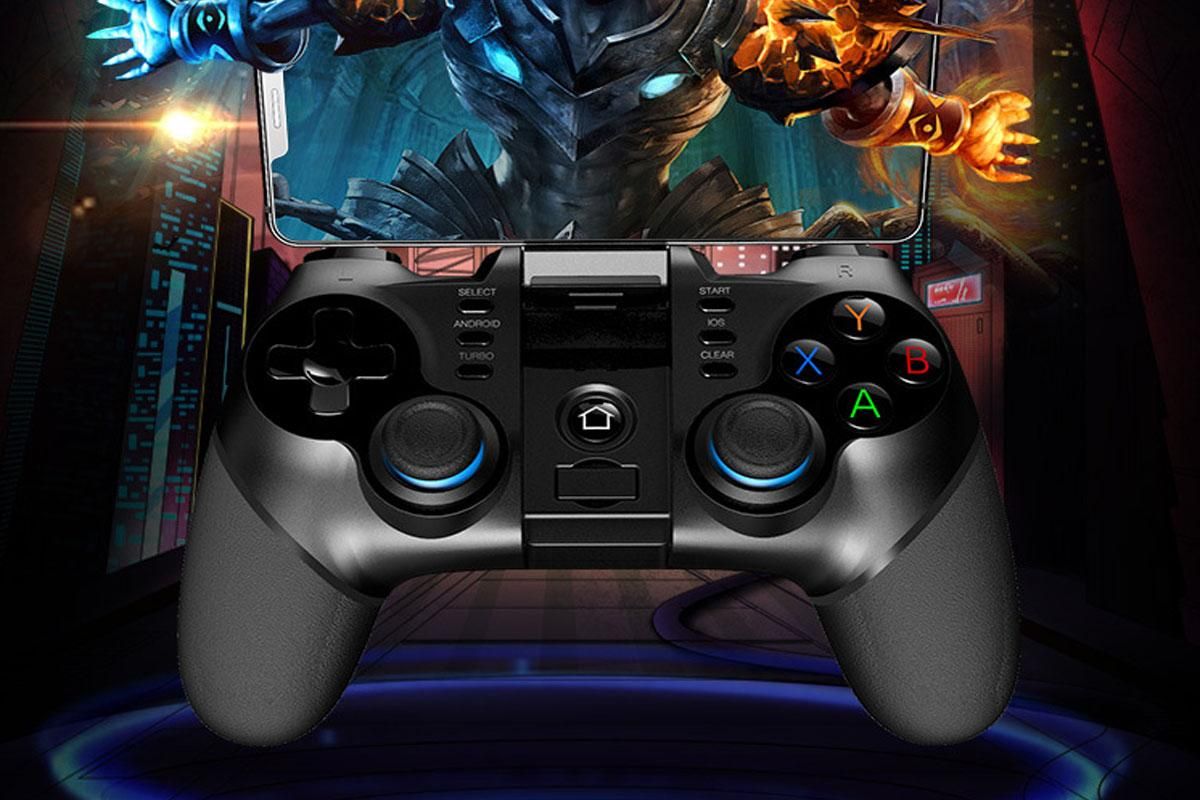 4.0+2.4G Bluetooth Gamepad Controller For PUBG Android Wireless Game Controller V1263-JX-6706