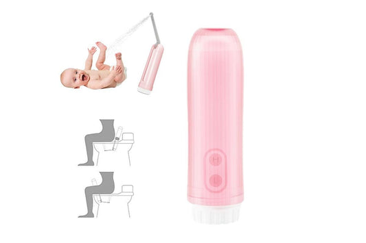 Portable Travel Electric Bidet Sprayer Handheld Personal Bidet Sprayer Mini Bidet Sprayer Toilet Hygiene -Pink V1263-JX-6709-2