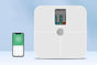 Smart Digital Bathroom Body Fat Scale 180KG Bluetooth Scales Weight for BMI Water -White V1263-JX-6710-1