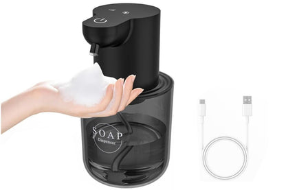 400ml Automatic Foaming Soap Dispenser 4 Level Touchless Foam Soap Dispenser -White V1263-JX-6713-2
