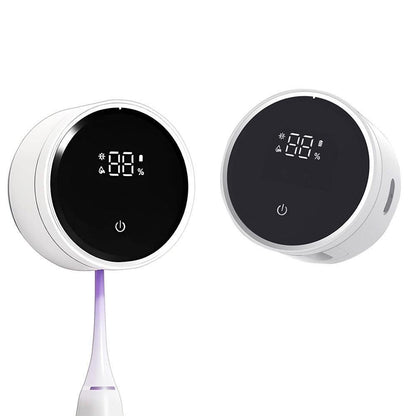 Wall Mounted Toothbrush Holder Electric Tooth Brush Cleaner with Auto Inductive for Bathroom V1263-JX-6714