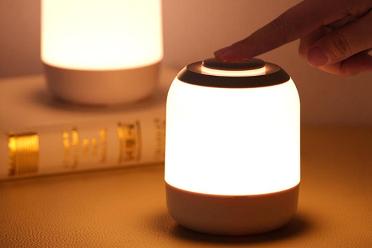 Night Light Dimmable Touch Lamp for Bedroom Room Touch Portable Table Bedside Lamp V1263-JX-6716