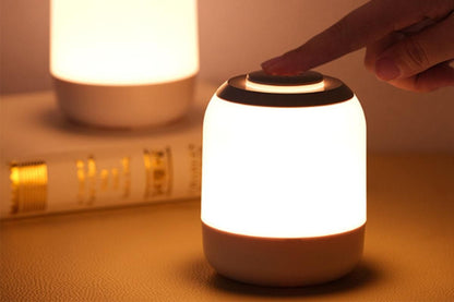 Night Light Dimmable Touch Lamp for Bedroom Room Touch Portable Table Bedside Lamp V1263-JX-6716