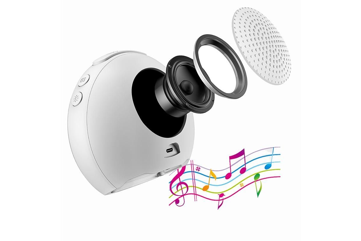 Wake-Up Light Alarm Clock Night Light Alarm Clock with Bluetooth Speaker Dimmable Colorful Light V1263-JX-6718