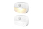 2PCS LED Motion Sensor Night Light Battery Powered Closet Stair Light V1263-JX-6719