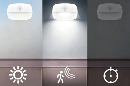 2PCS LED Motion Sensor Night Light Battery Powered Closet Stair Light V1263-JX-6719