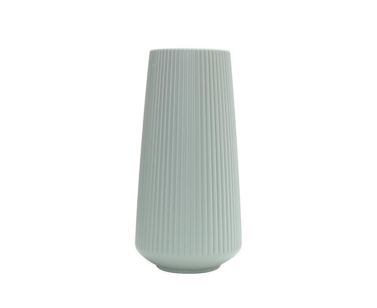 Plastic Nordic Style Vase Dried Flower Arrangement Pot Holder Home Office Decor-Blue V1263-JX-672