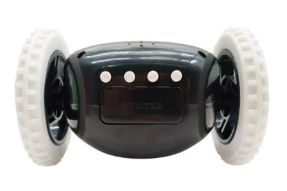 Rolling Loud Alarm Clock Runaway Bedside Mobile Clock for Deep Sleepers Home Decoration - Black V1263-JX-6726-1