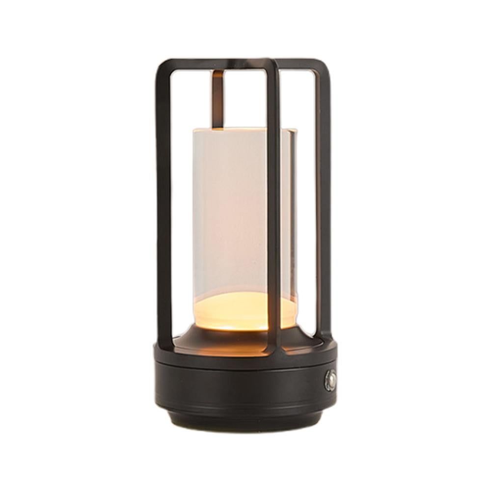 Table Lamp Rechargeable with Touch Dimmer for Bedroom - Black V1263-JX-6735-1