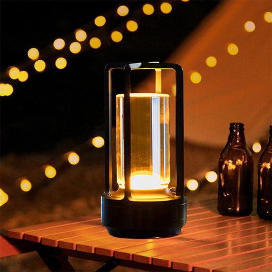 Table Lamp Rechargeable with Touch Dimmer for Bedroom - Black V1263-JX-6735-1