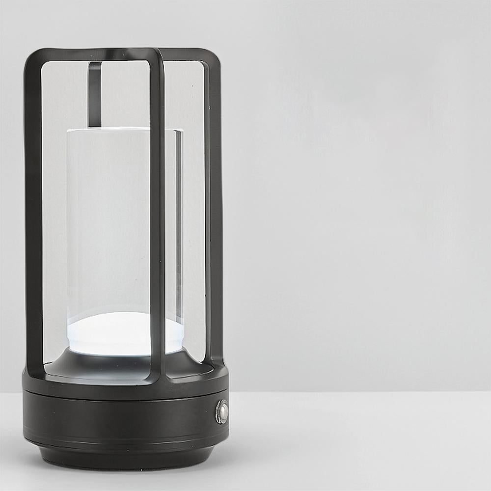 Table Lamp Rechargeable with Touch Dimmer for Bedroom - Black V1263-JX-6735-1