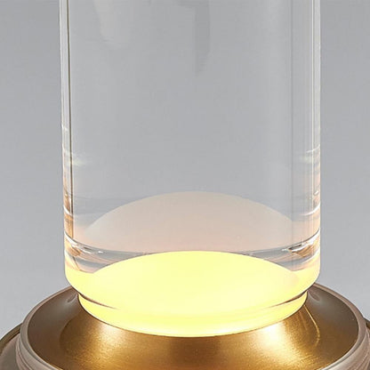 Table Lamp Rechargeable with Touch Dimmer for Bedroom - Silver V1263-JX-6735-3
