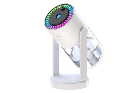 Humidifiers Star Projector with Timer Colorful Lighting Design for Adults Bedroom Decoration - White V1263-JX-6739-1
