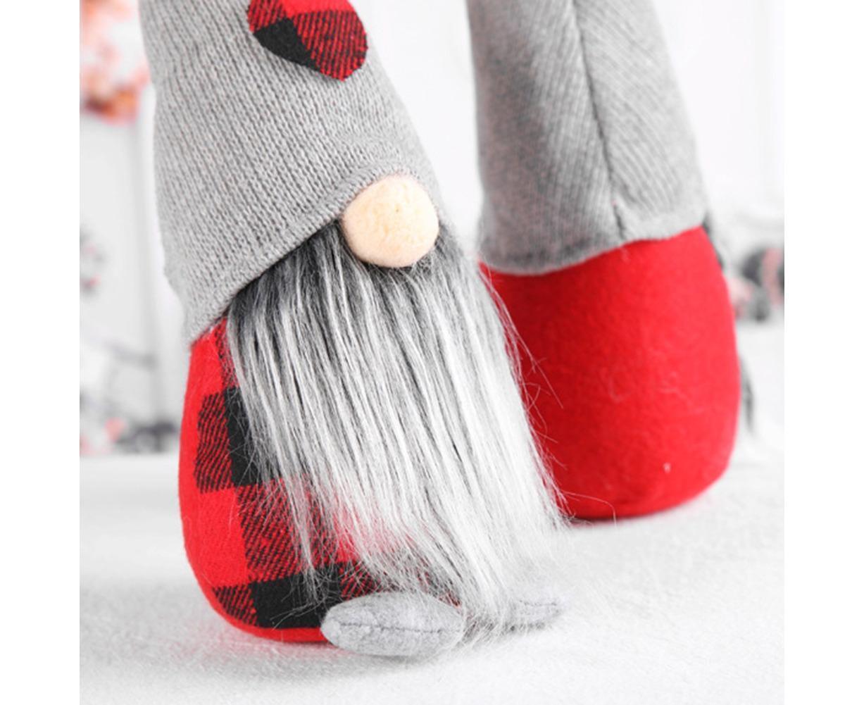 Christmas Ornaments Gnome Faceless Santa Doll Window Tabletop Decoration Gift-L V1263-JX-674