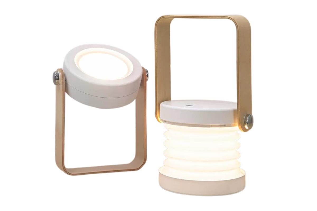 LED Desk Lamp for Office Home Wireless Reading Lamp Dimmable Foldable LED Night Light Portable Camping V1263-JX-6740-1