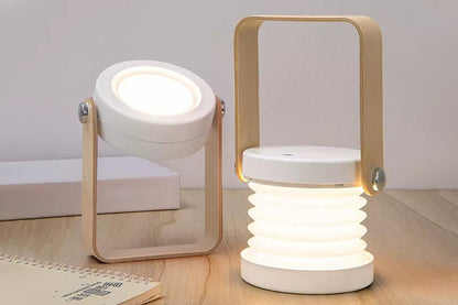 LED Desk Lamp for Office Home Wireless Reading Lamp Dimmable Foldable LED Night Light Portable Camping V1263-JX-6740-3