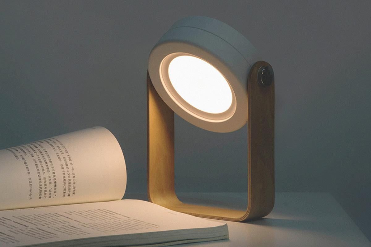 LED Desk Lamp for Office Home Wireless Reading Lamp Dimmable Foldable LED Night Light Portable Camping V1263-JX-6740-3