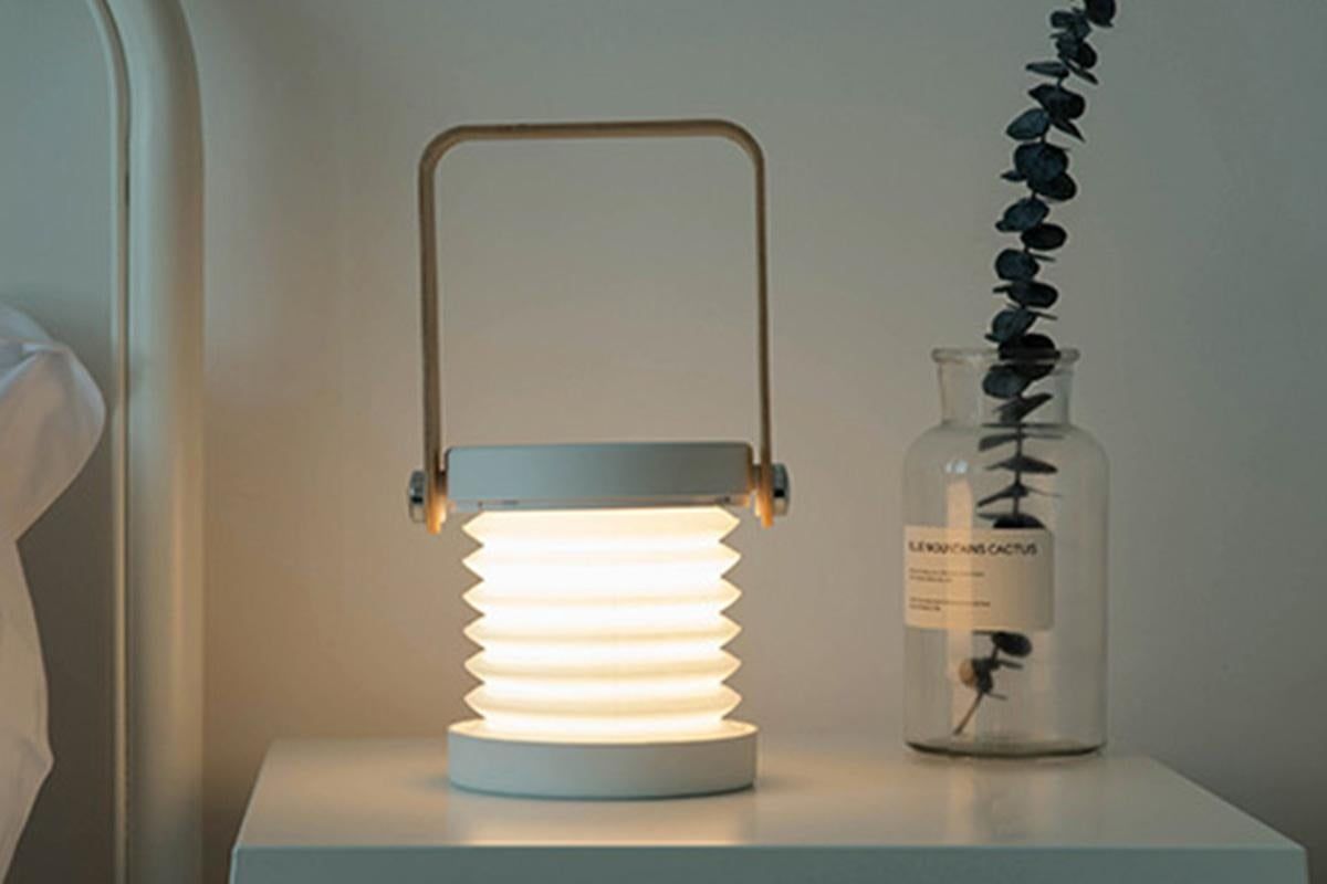 LED Desk Lamp for Office Home Wireless Reading Lamp Dimmable Foldable LED Night Light Portable Camping V1263-JX-6740-3