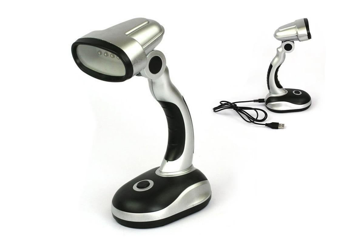 12 Bulb LED Portable Desk Lamp Computer Bedside Table Camping Light V1263-JX-6742