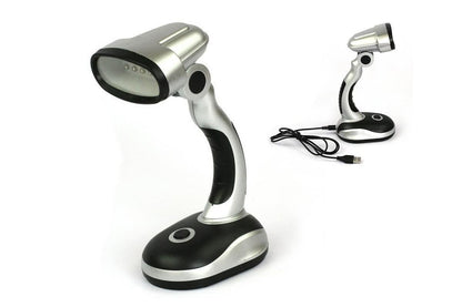 12 Bulb LED Portable Desk Lamp Computer Bedside Table Camping Light V1263-JX-6742