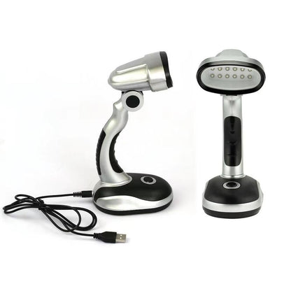 12 Bulb LED Portable Desk Lamp Computer Bedside Table Camping Light V1263-JX-6742