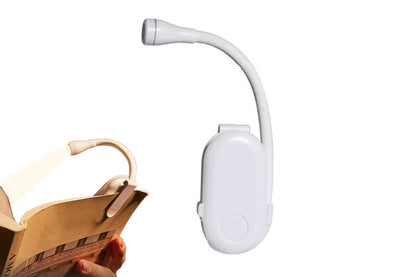 LED Rechargeable Reading Light Mini Clip Book Light V1263-JX-6743