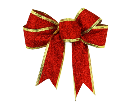 Fabric Xmas Bowknot-Red V1263-JX-675