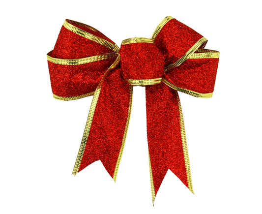 Fabric Xmas Bowknot-Red V1263-JX-675