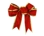 Fabric Xmas Bowknot-Red V1263-JX-675