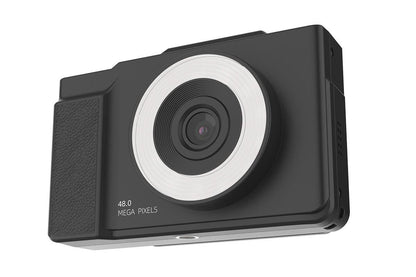 Digital Camera With 180 Degree Flip Screen 16X Digital Zoom Camera With 32G Memory Card -Black V1263-JX-6750-2