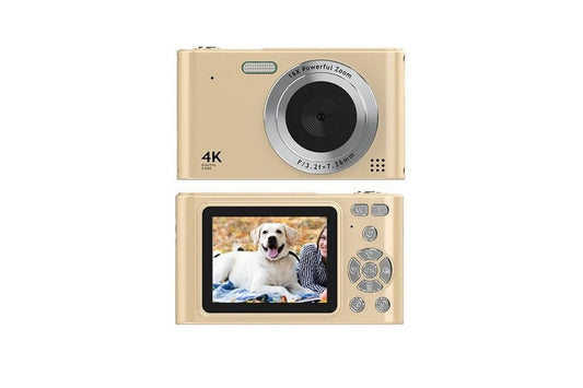 4K Digital Camera for Photography Vlogging Camera for YouTube Video 16X Digital Zoom with 32G Memory Card - V1263-JX-6752-2