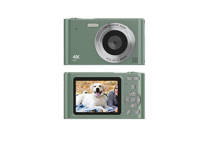 4K Digital Camera for Photography Vlogging Camera for YouTube Video 16X Digital Zoom with 32G Memory Card - V1263-JX-6752-3
