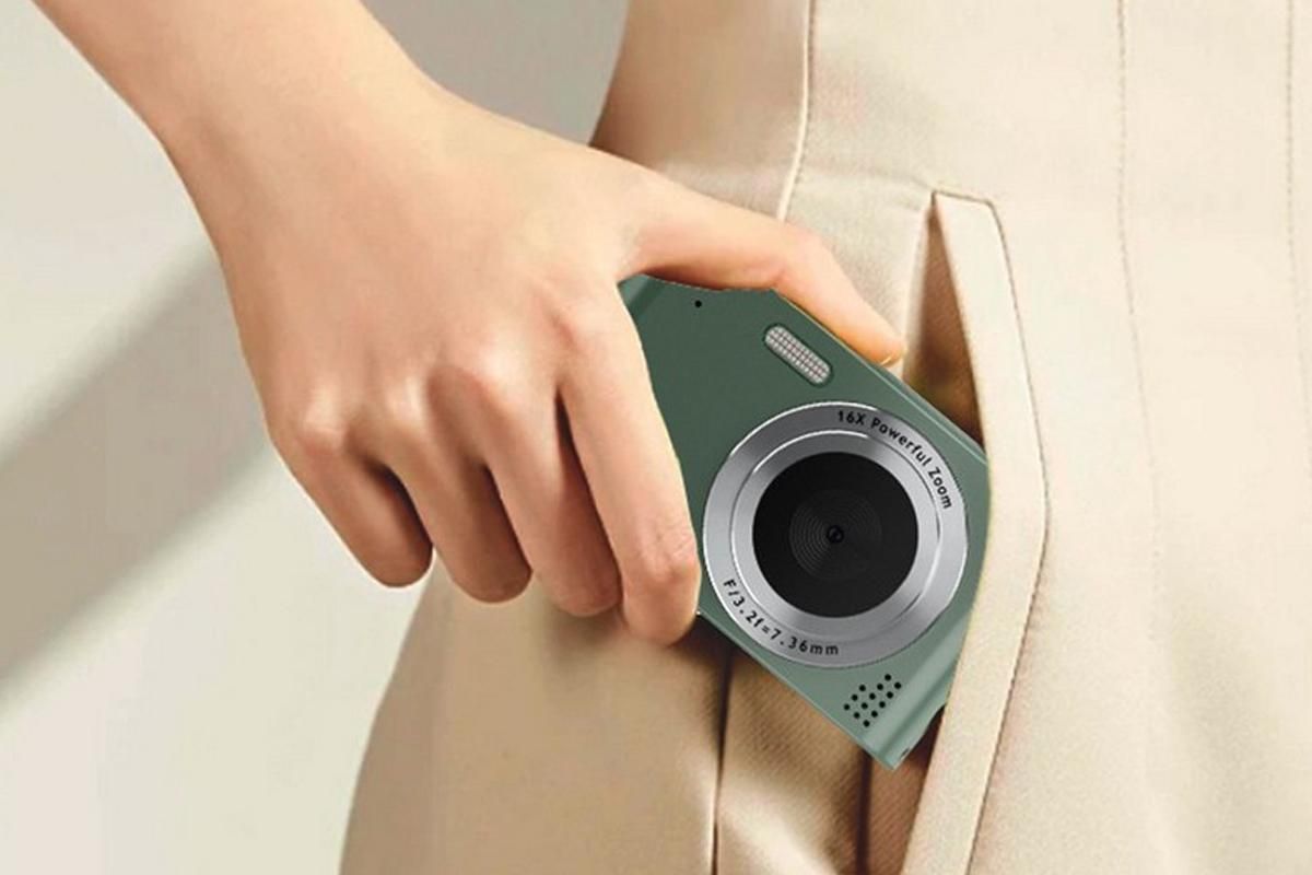 4K Digital Camera for Photography Vlogging Camera for YouTube Video 16X Digital Zoom with 32G Memory Card - V1263-JX-6752-3
