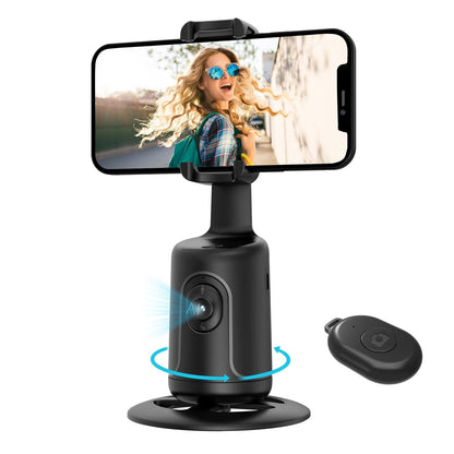 Auto Face Tracking Tripod 360 degrees Rotating Auto Tracking Phone Stand with Remote Gesture Control for V1263-JX-6754