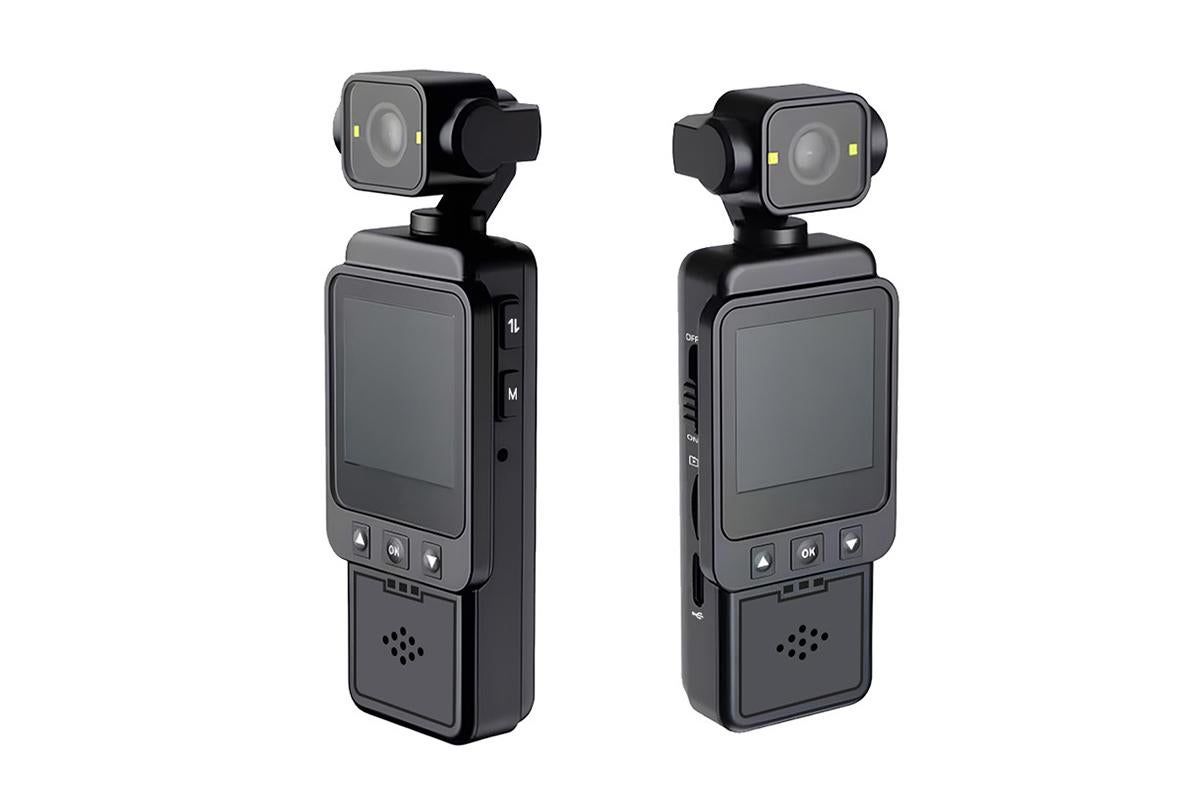 Body Camera Mini Body Cam with WiFi Record for Travel Pet Proof Walk V1263-JX-6758