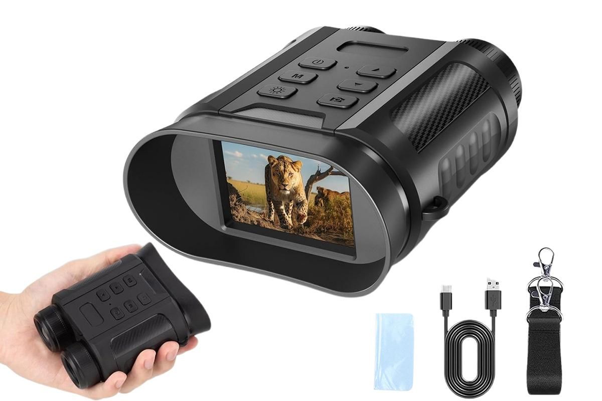 Night Vision Goggles Night Vision Binoculars Hunting Goggles 850nm IR Record Video Photo Camera Digital DVR V1263-JX-6759