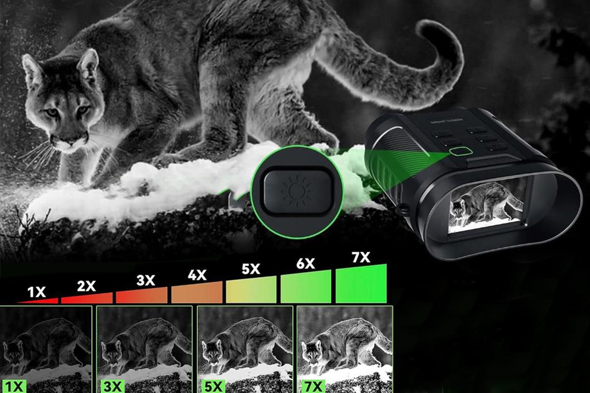 Night Vision Goggles Night Vision Binoculars Hunting Goggles 850nm IR Record Video Photo Camera Digital DVR V1263-JX-6759