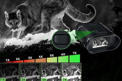 Night Vision Goggles Night Vision Binoculars Hunting Goggles 850nm IR Record Video Photo Camera Digital DVR V1263-JX-6759
