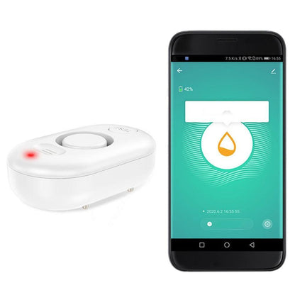 100dB WiFi Water Leak Detector Wireless Smart Water Sensor Alarm with Tuya App Notifications V1263-JX-6772