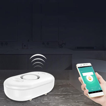 100dB WiFi Water Leak Detector Wireless Smart Water Sensor Alarm with Tuya App Notifications V1263-JX-6772