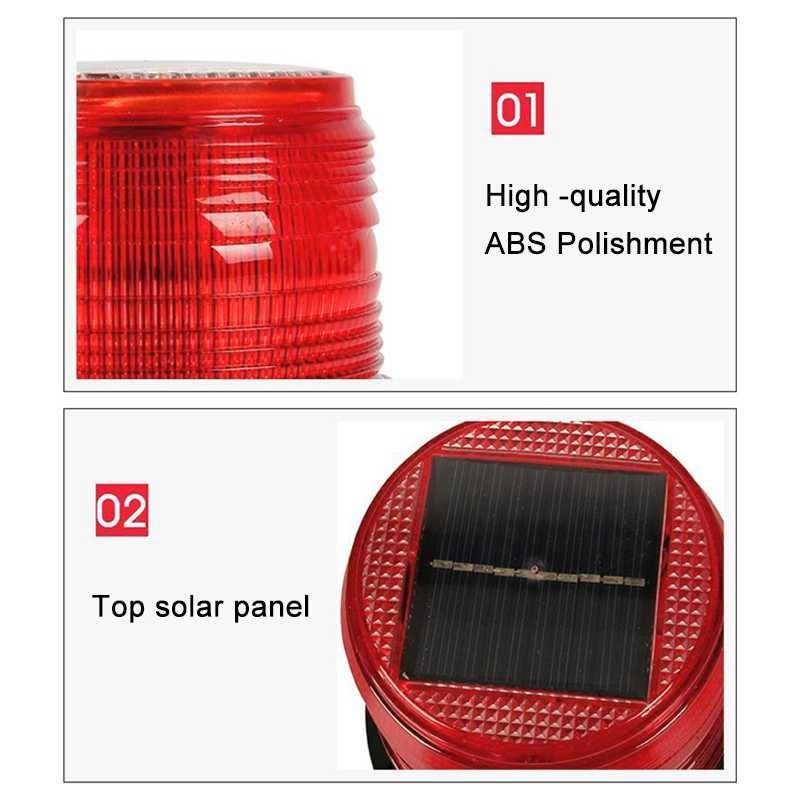 Car Solar Charging Warning Light V1263-JX-6775